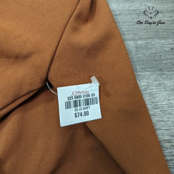 Clover and Sloane Long Sleeve Mini Dress Size 4 - Picture 5 of 7